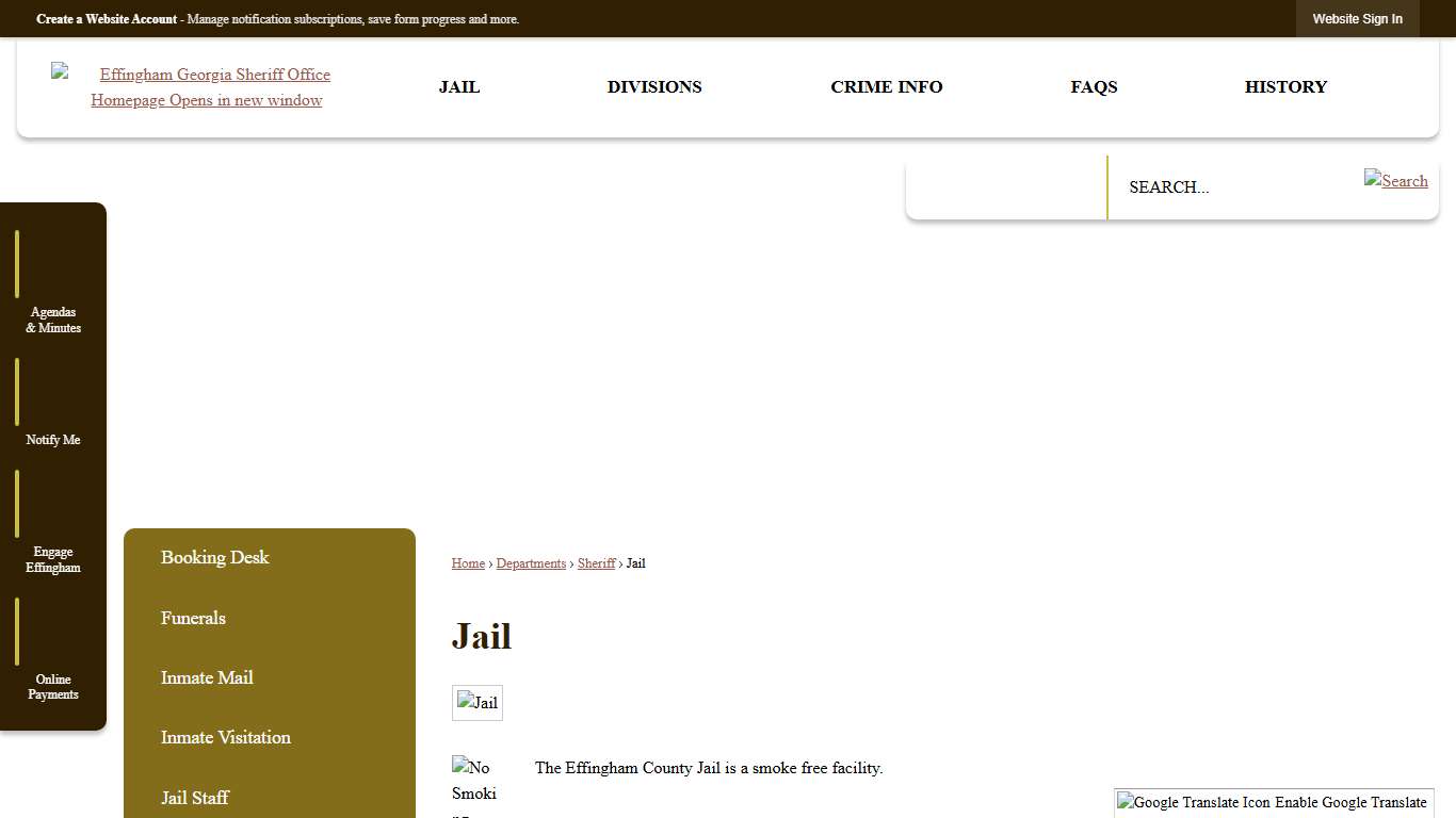 Jail | Effingham County, GA